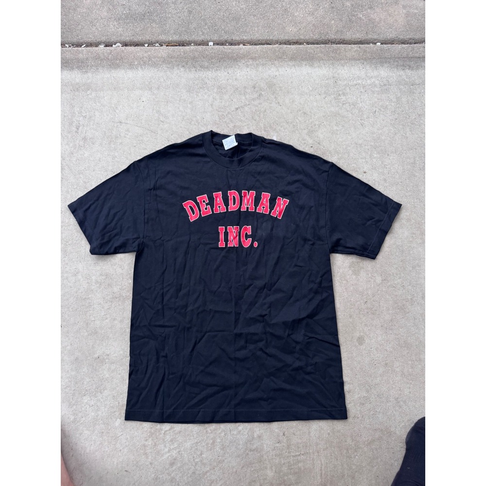 WWE Undertaker Deadman Inc T-Shirt Black XL A Decade of Destruction AAA Tag
